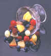 spilled fruit cup