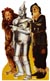 The Scarecrow, Tin Man, and Lion